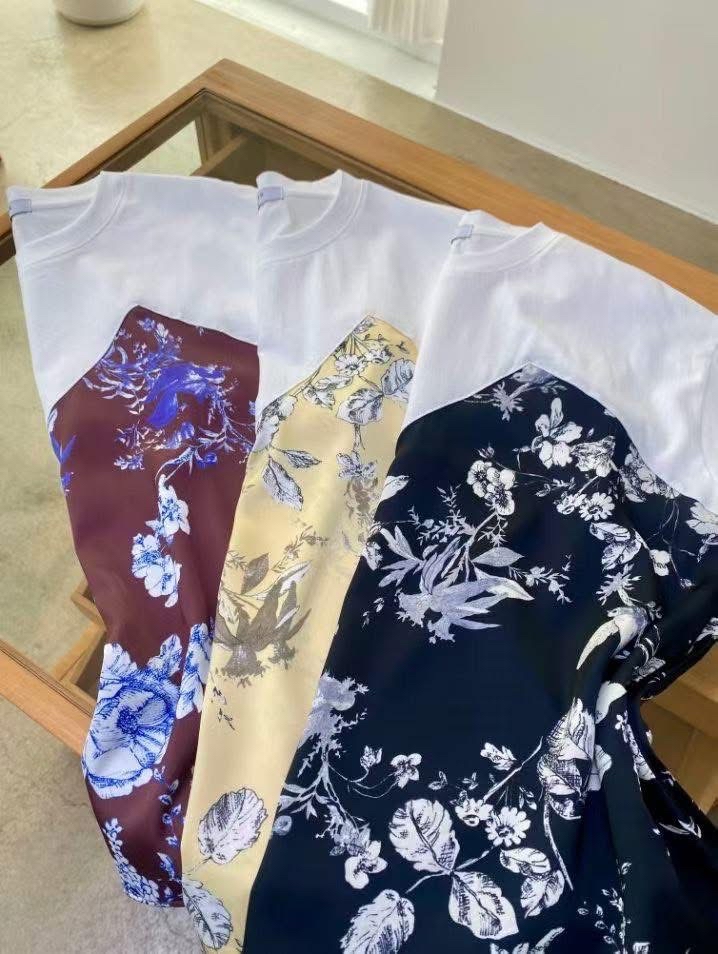拼料假2 件Top