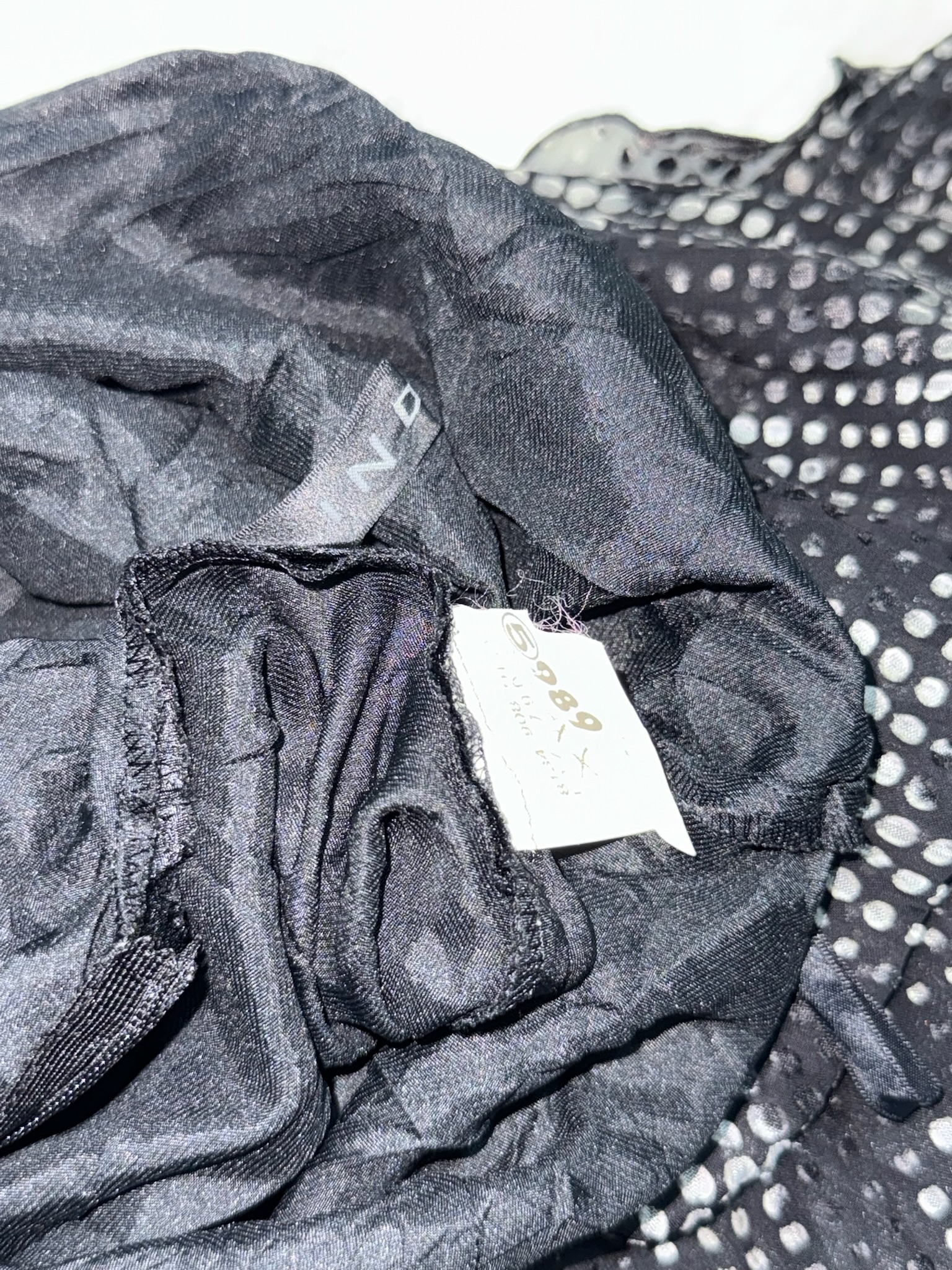 Snakeskin Print Mesh Mermaid Skirt