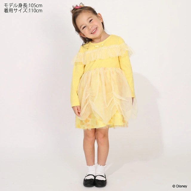 🆕【⭐訂購⭐】 🇯🇵日本直送 🌀日本品牌 #Disney 長袖公主裙 🌀[PLIA-0115] [261015]