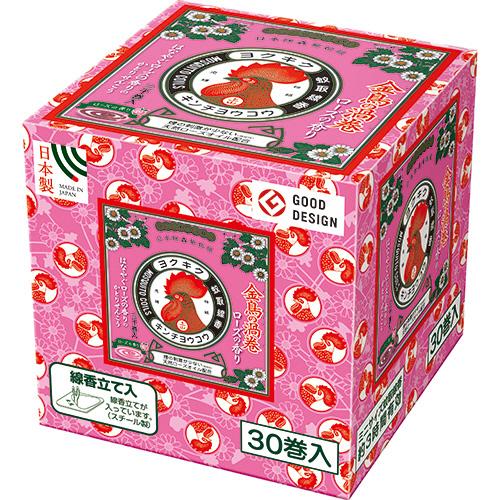 🔥🔥【日本製《金鳥》天然玫瑰味迷你蚊香】30卷