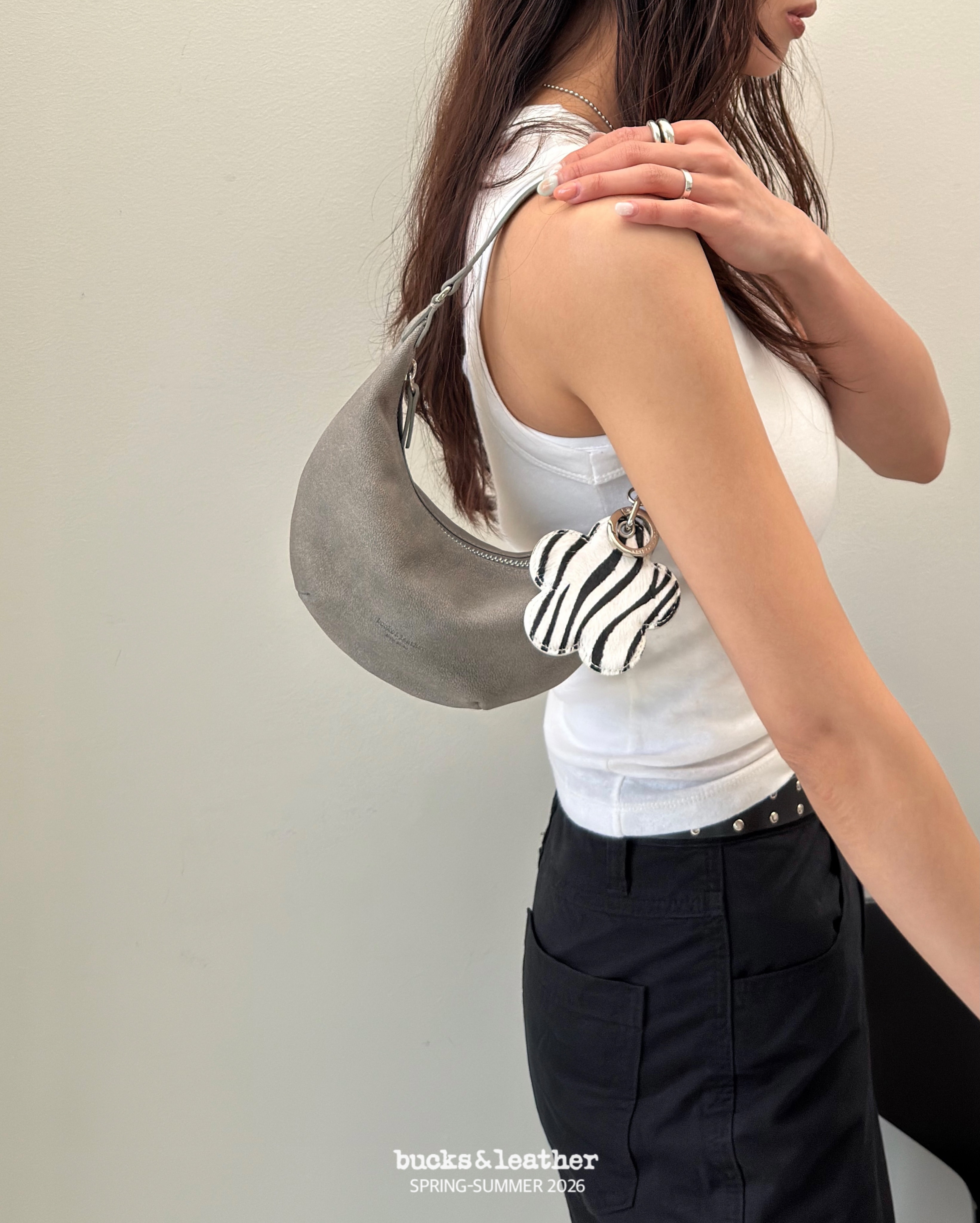 【26SS】預訂_可愛迷你月牙包 My Mini by Bucks & Leather