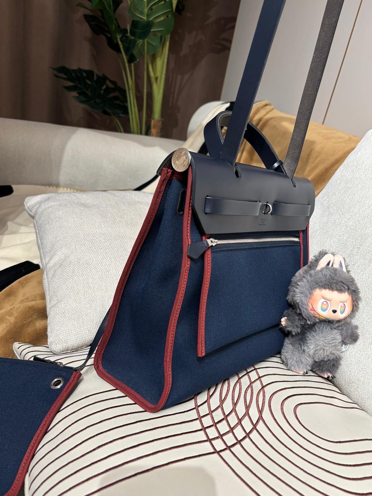 Hermes herbag 31,STAMP X 100%Authentic ,98%new  ✅KEY LOCK✅dust bag 