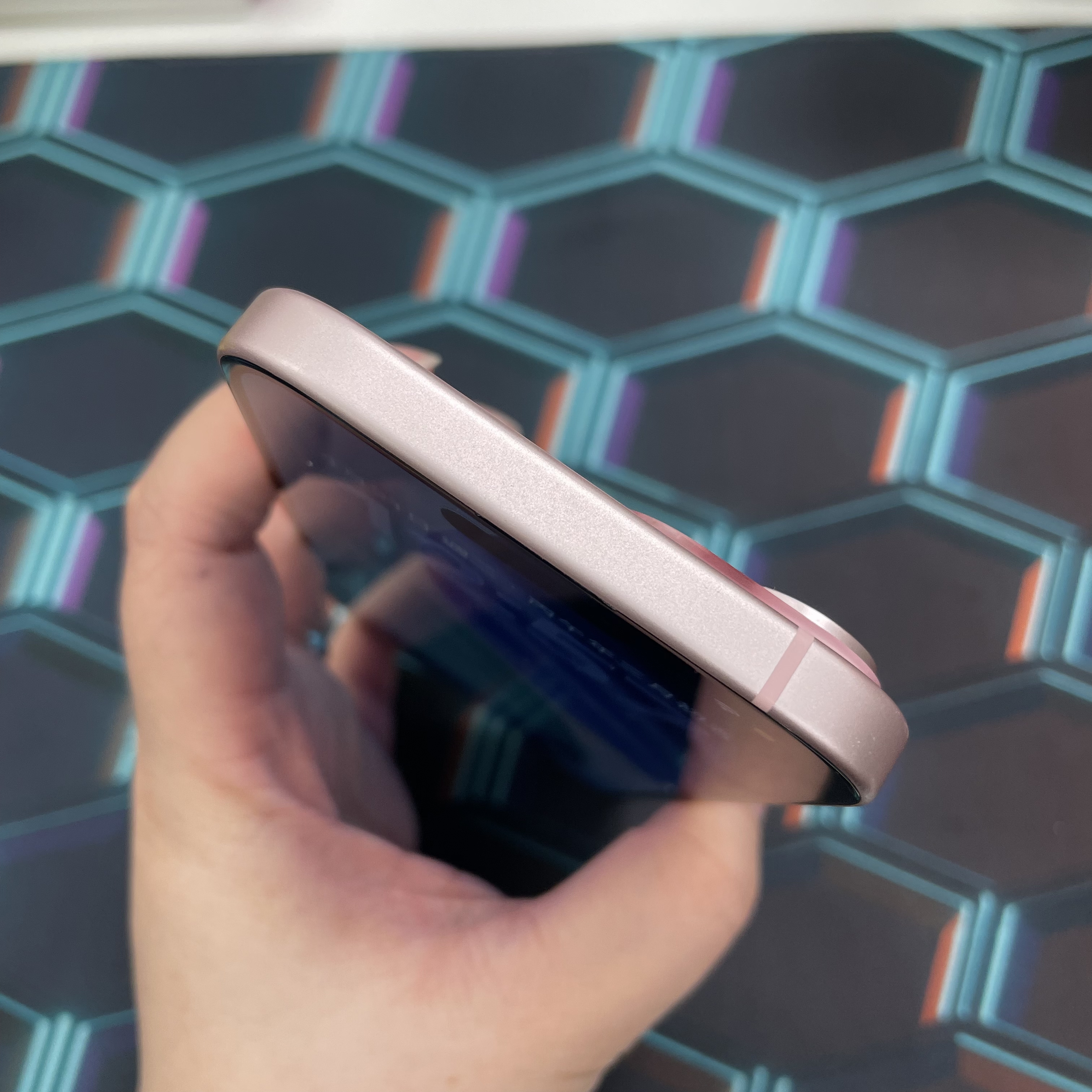 *6406 15 勁靚機 256GB 電85 粉色 pink