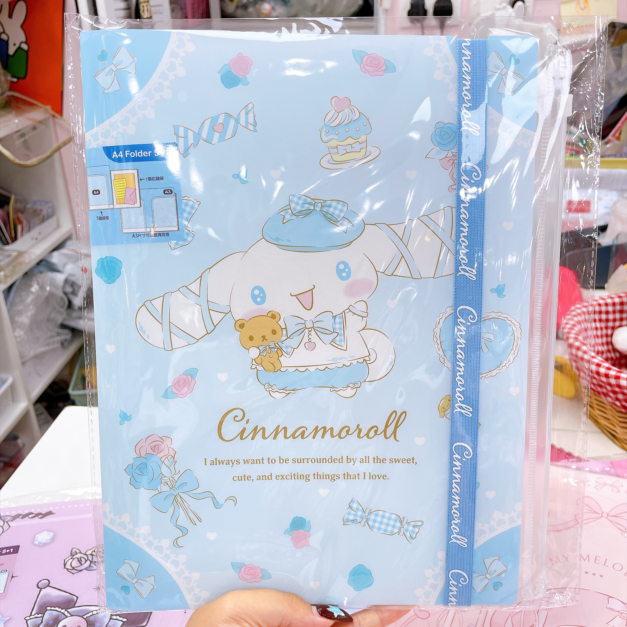 原裝行貨Sanrio  A4 文件夾