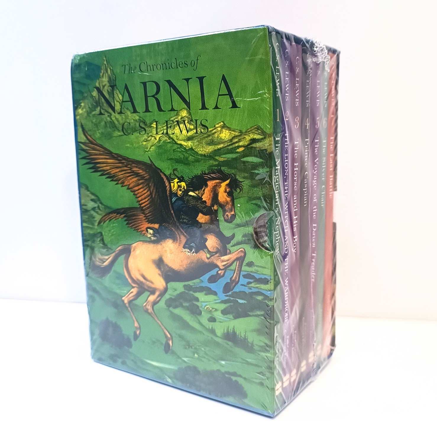 The Chronicles of Narnia Box Set 7 books 納尼亞傳奇盒裝7冊|青少年讀者兒童文學經典神話童話  B071