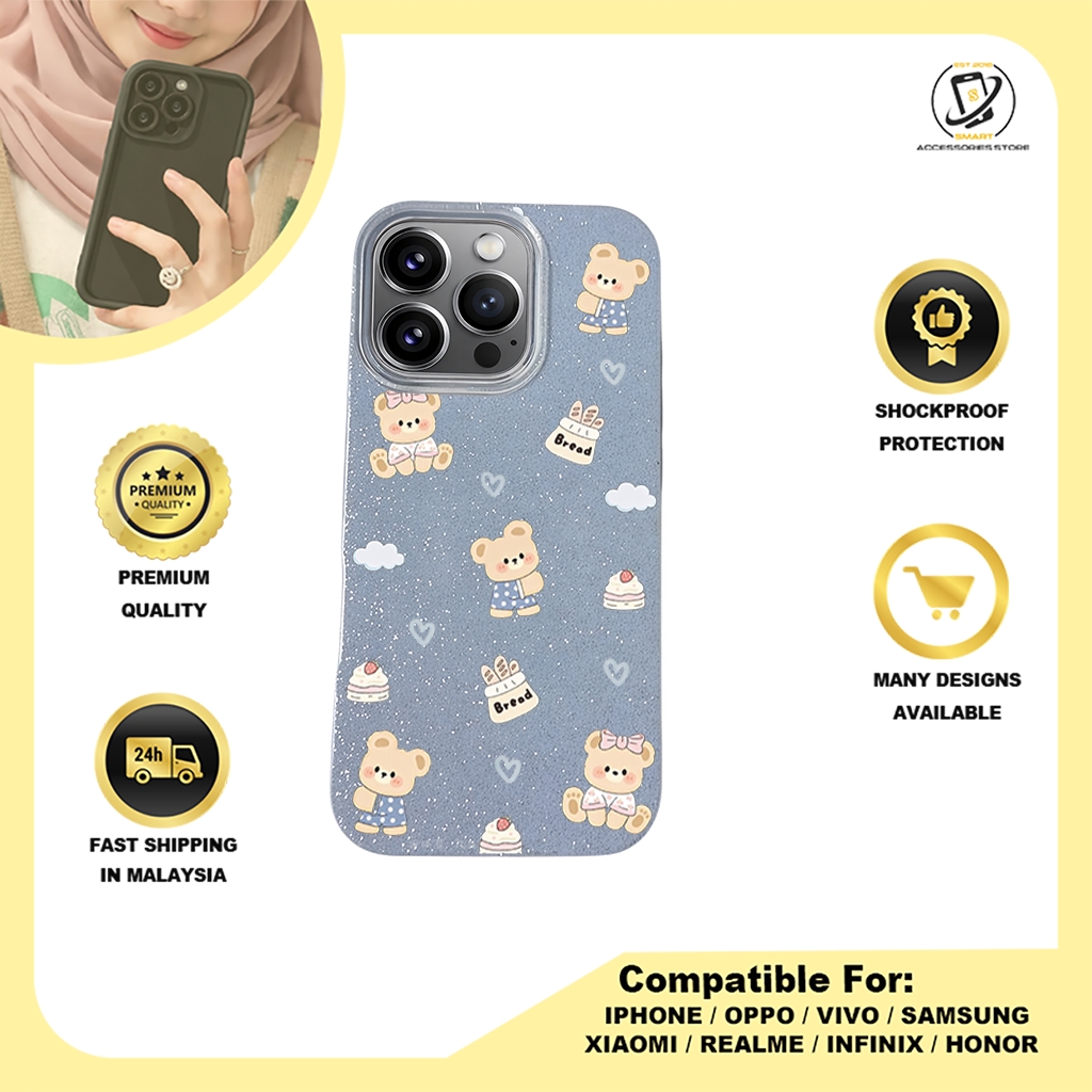 BLING CASE PHONE FOR IPHONE - DESIGN BEAR I