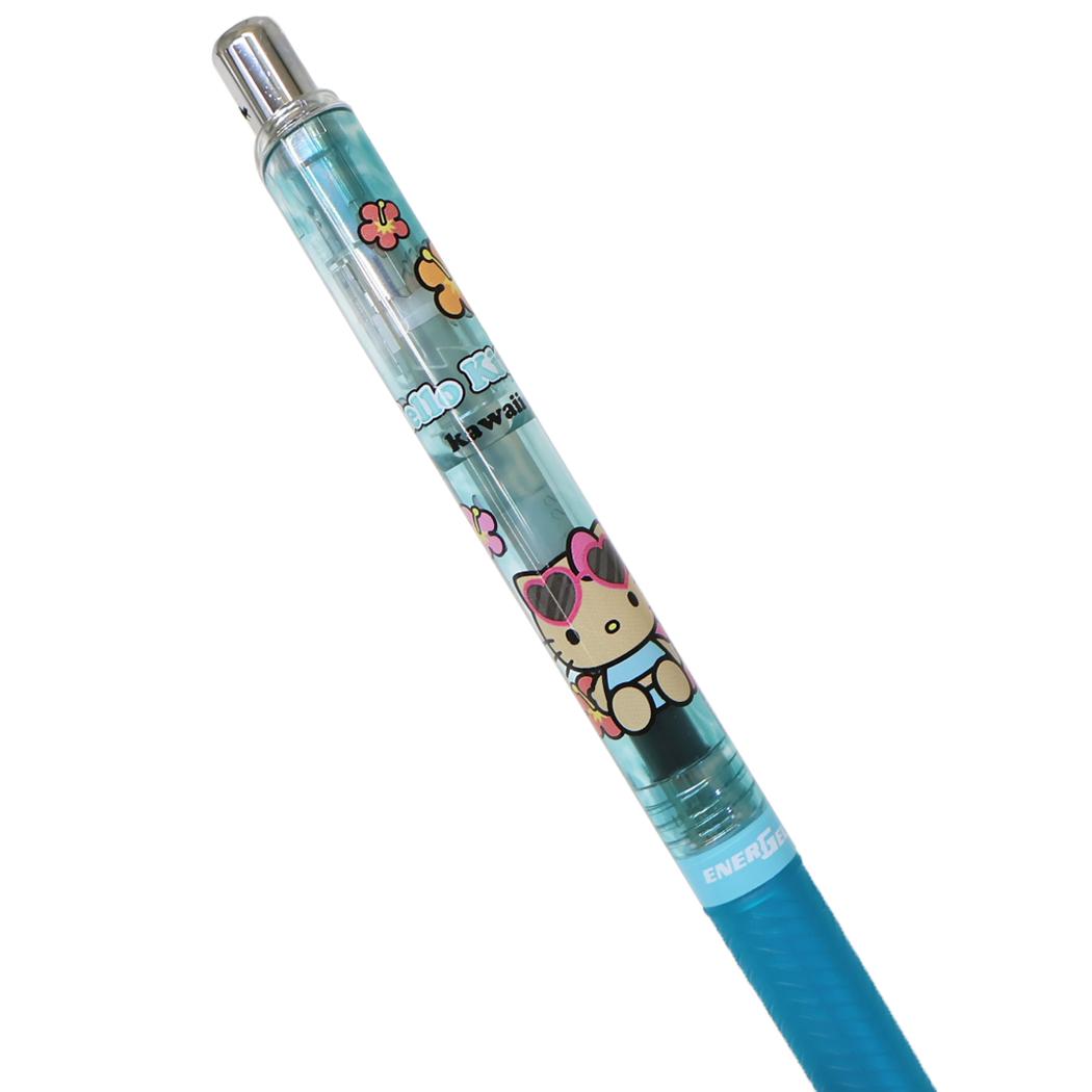 現貨｜Sanrio Hello Kitty 日本製 Pentel EnerGel 0.5mm 黑色 啫喱筆 (307517)