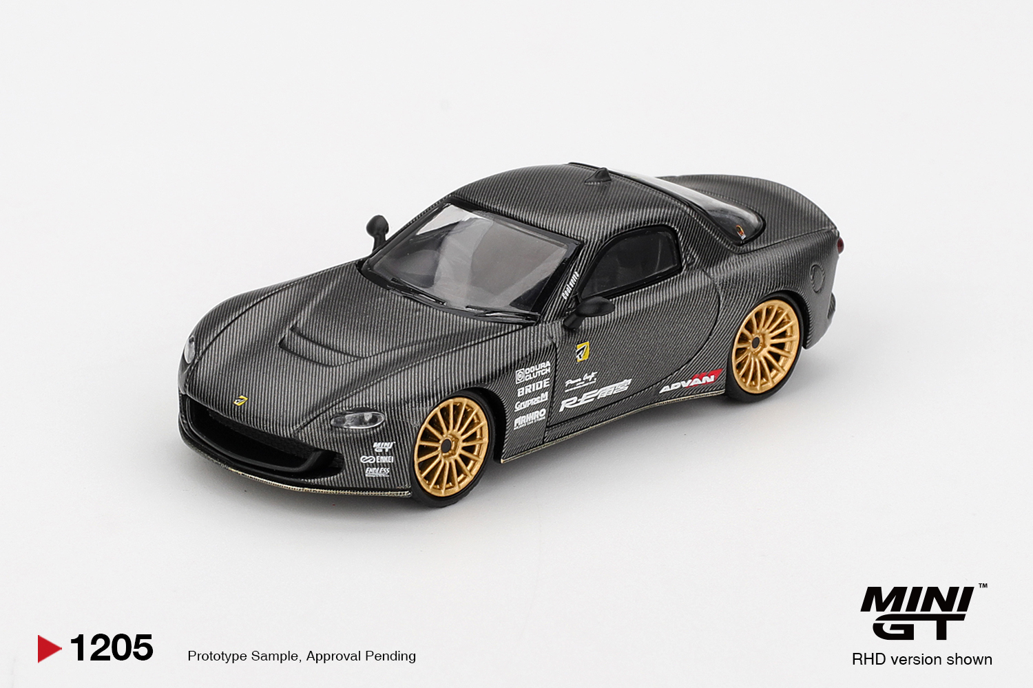 Mini GT 1/64 Mazda RX-7 RE-Amemiya 2025 D1GP - MGT01205-R 