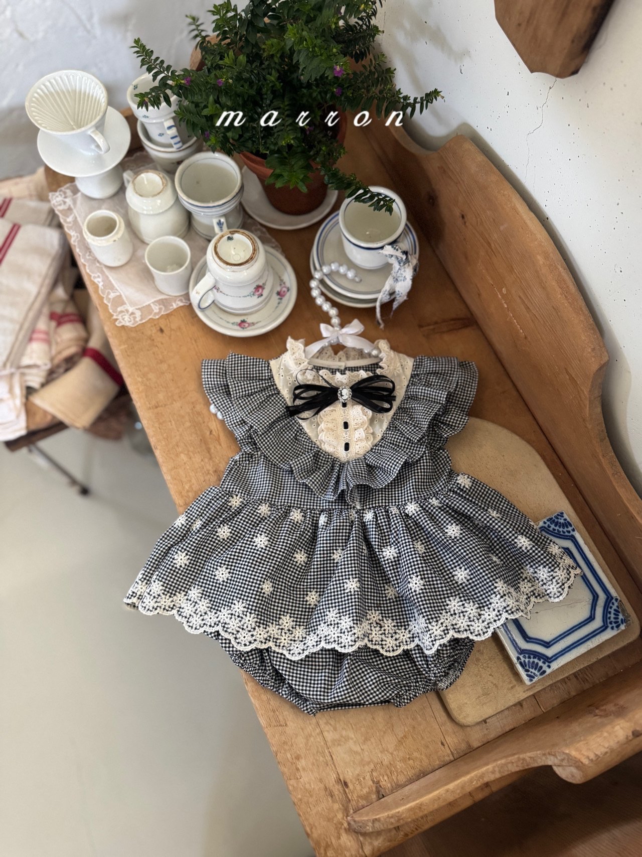 🇰🇷marron babysuit