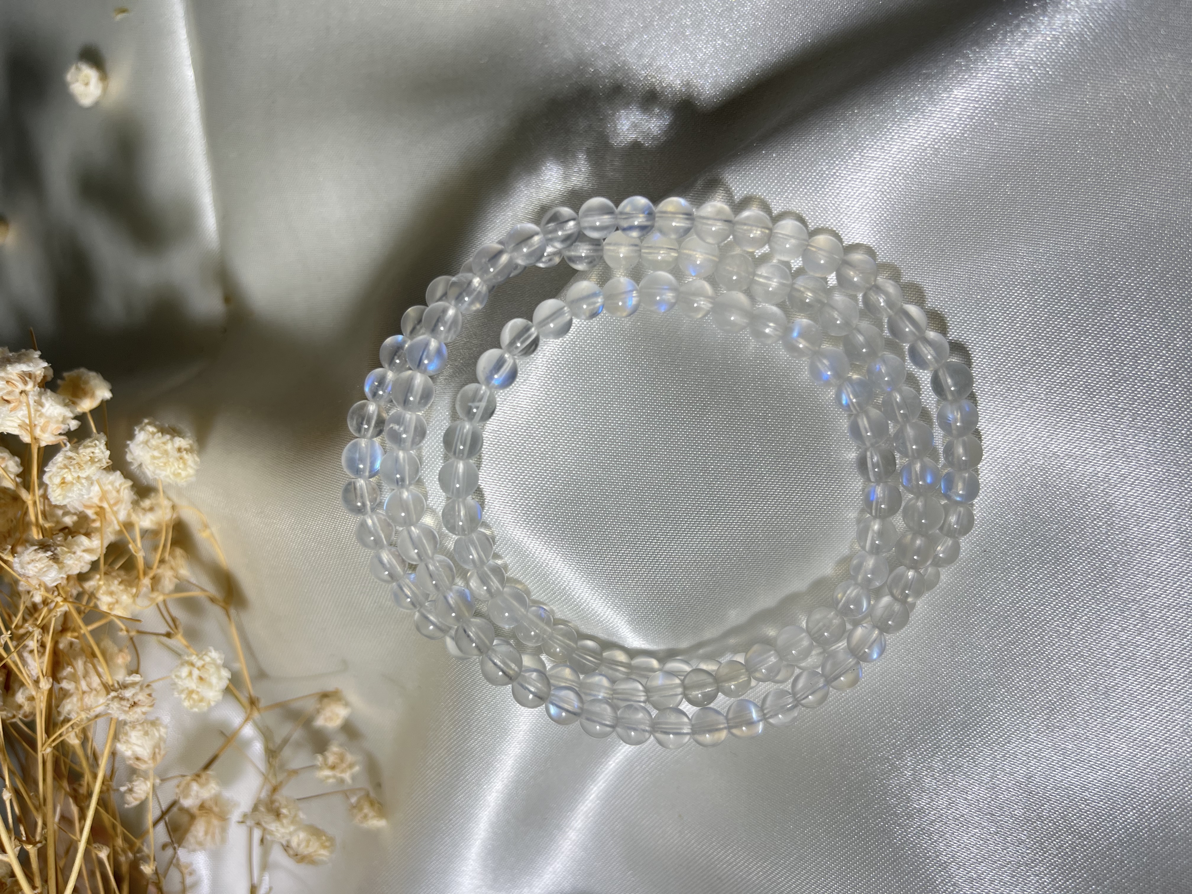 藍月光石三圈 4mm+