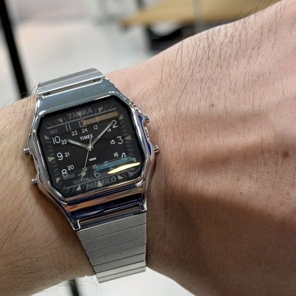 日本BEAMS x TIMEX / Square Camper Silver （約8月中到貨）