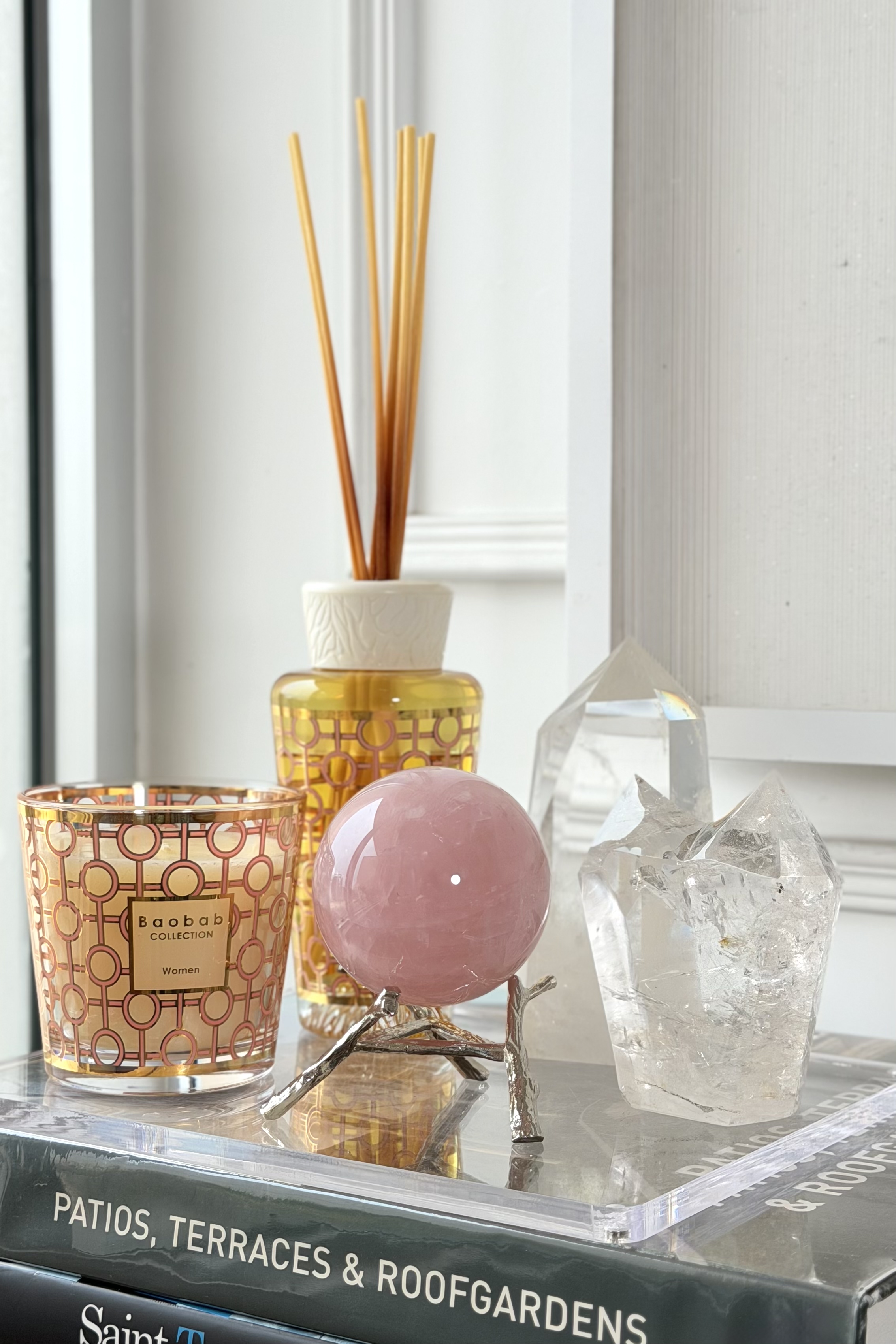 ༒7.1cm 粉水晶球༒ RQ.aA3C11Gmt8-RA28-39s