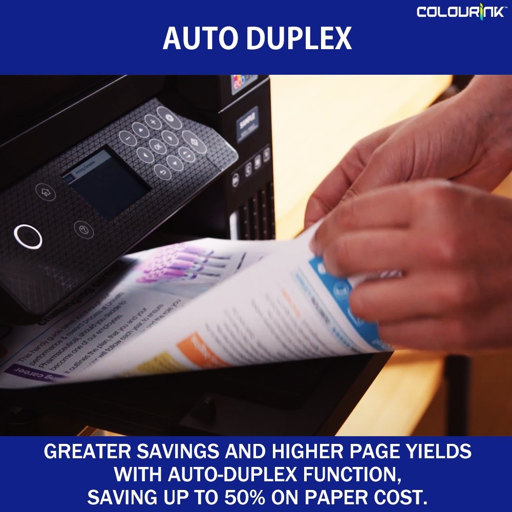 Epson EcoTank L6370 A4 Wireless 3 in 1 Refill Color Ink Tank Printer ADF Mobile Print similar L3250 T720DW GX7070 L6270