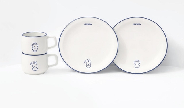 Miffy Vintage Brunch 2人餐具套裝🐰