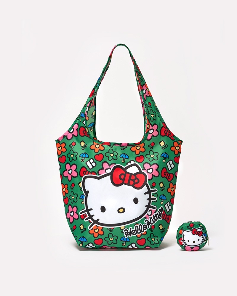 Hello Kitty x BRANDEN聯名摺疊購物袋
