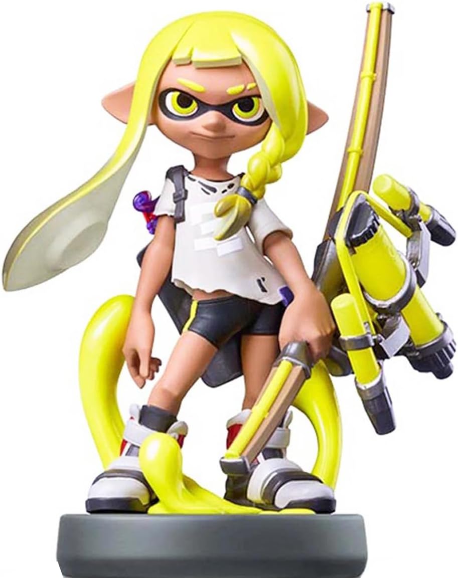 [現貨][amiibo] 魷魚族(黃色)(斯普拉遁系列)      