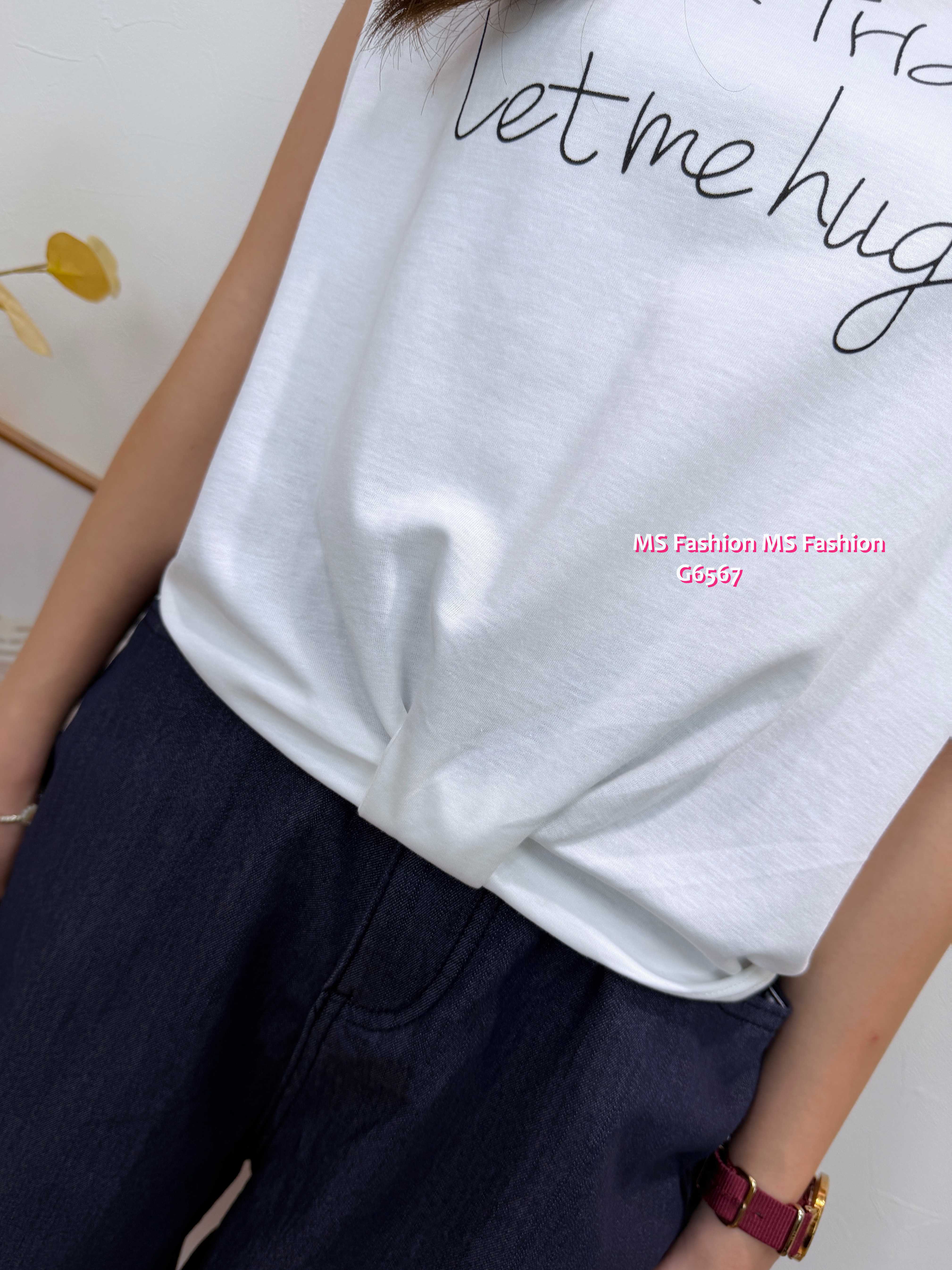 G6567 特色衫腳top