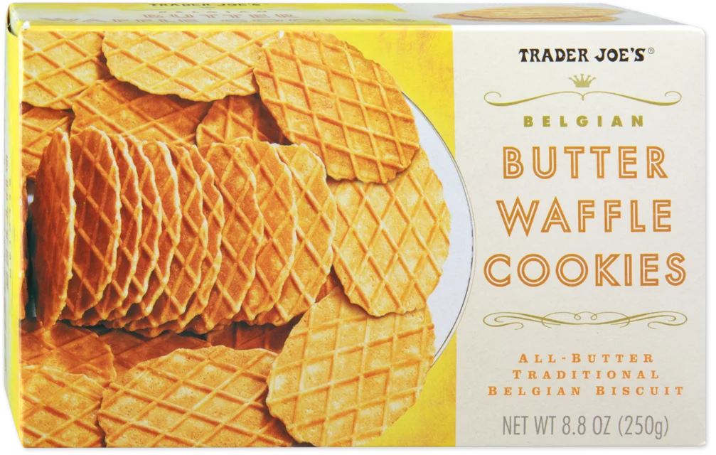 Trader Joe's Belgian Butter Waffle Cookies