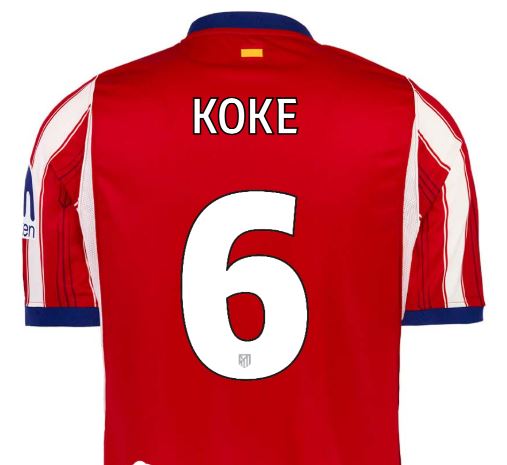 Atletico Madrid 馬德里體育會2026-27 主場聯賽杯賽印字 (內有多選，不是球衣)