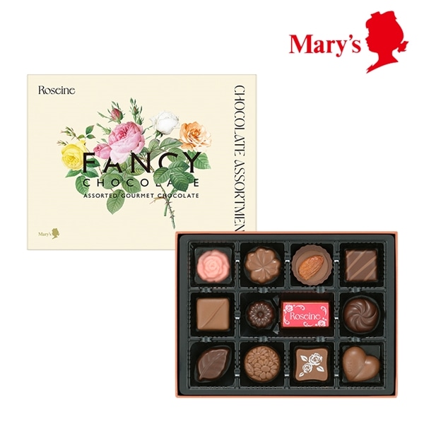 Mary's x Roseine 2026 ファンシーチョコレート 12個入 - 01240220