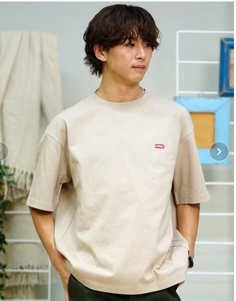 $105件。2件起$95件。3色選擇/Chums Archive Design前刺繡短袖