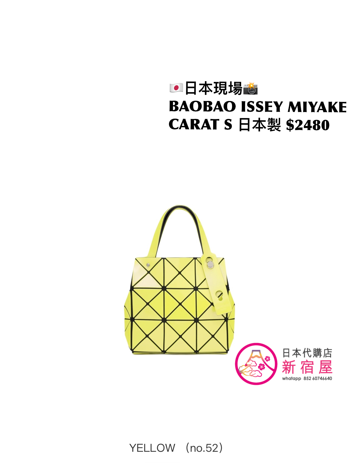 BAOBAO ISSEY MIYAKE CARAT S