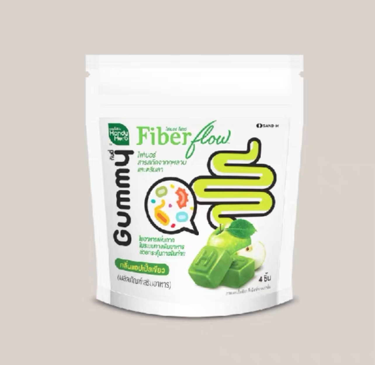  HandyHerb Fiber Flow 膳食纖維順暢軟糖（泰國強效版）