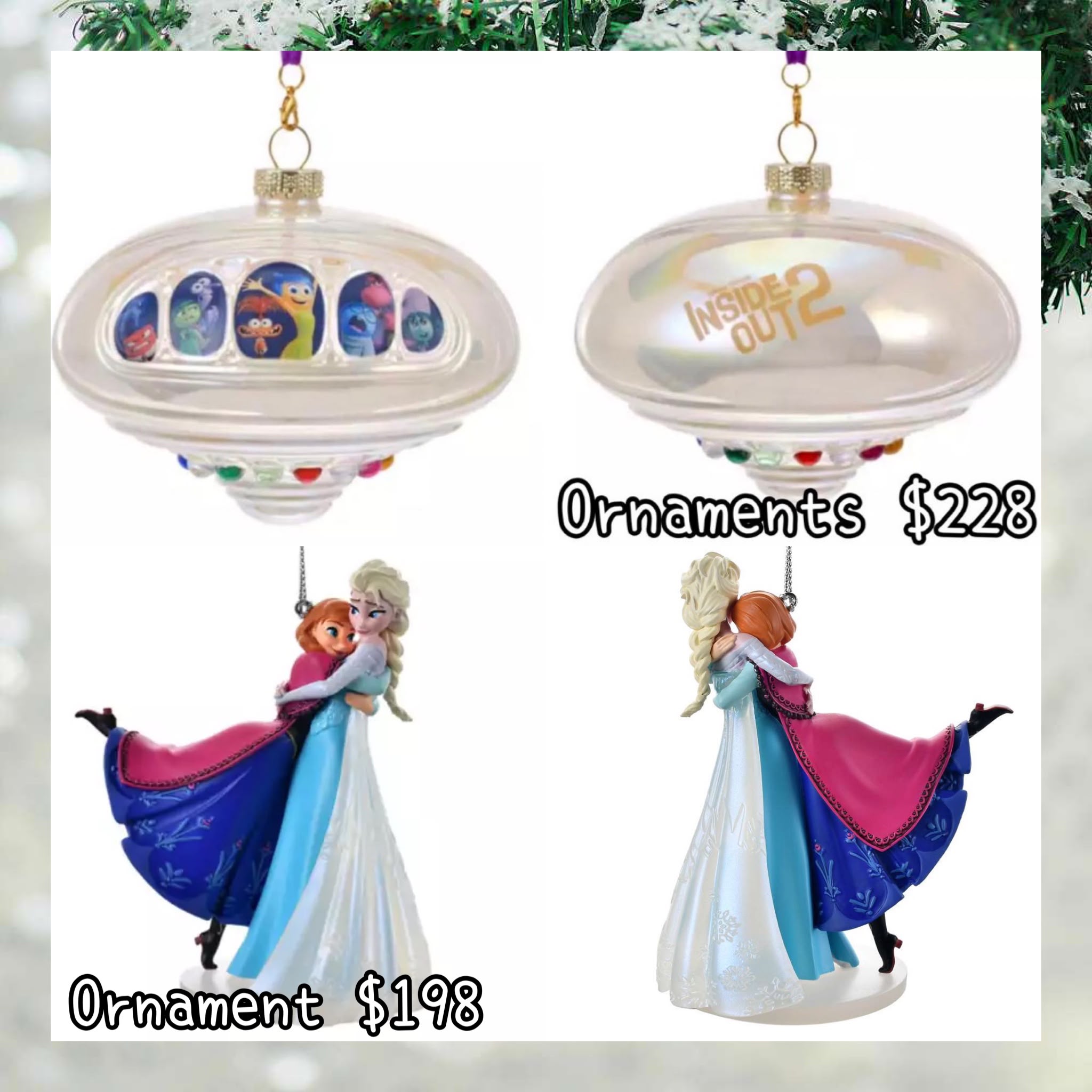 ：日本：2026 DISNEY CHRISTMAS ORNAMENT 2/10 日本發賣 ORNAMENT