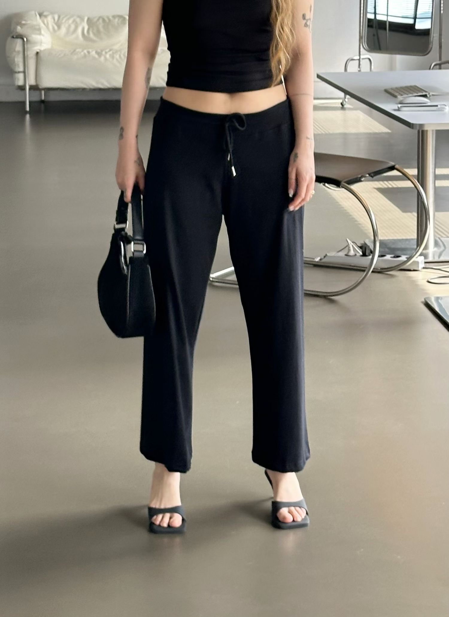 Soft cotton casual pants 