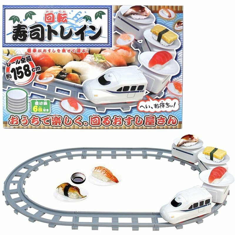 日本迴轉壽司電動新幹線(充電版)-1個