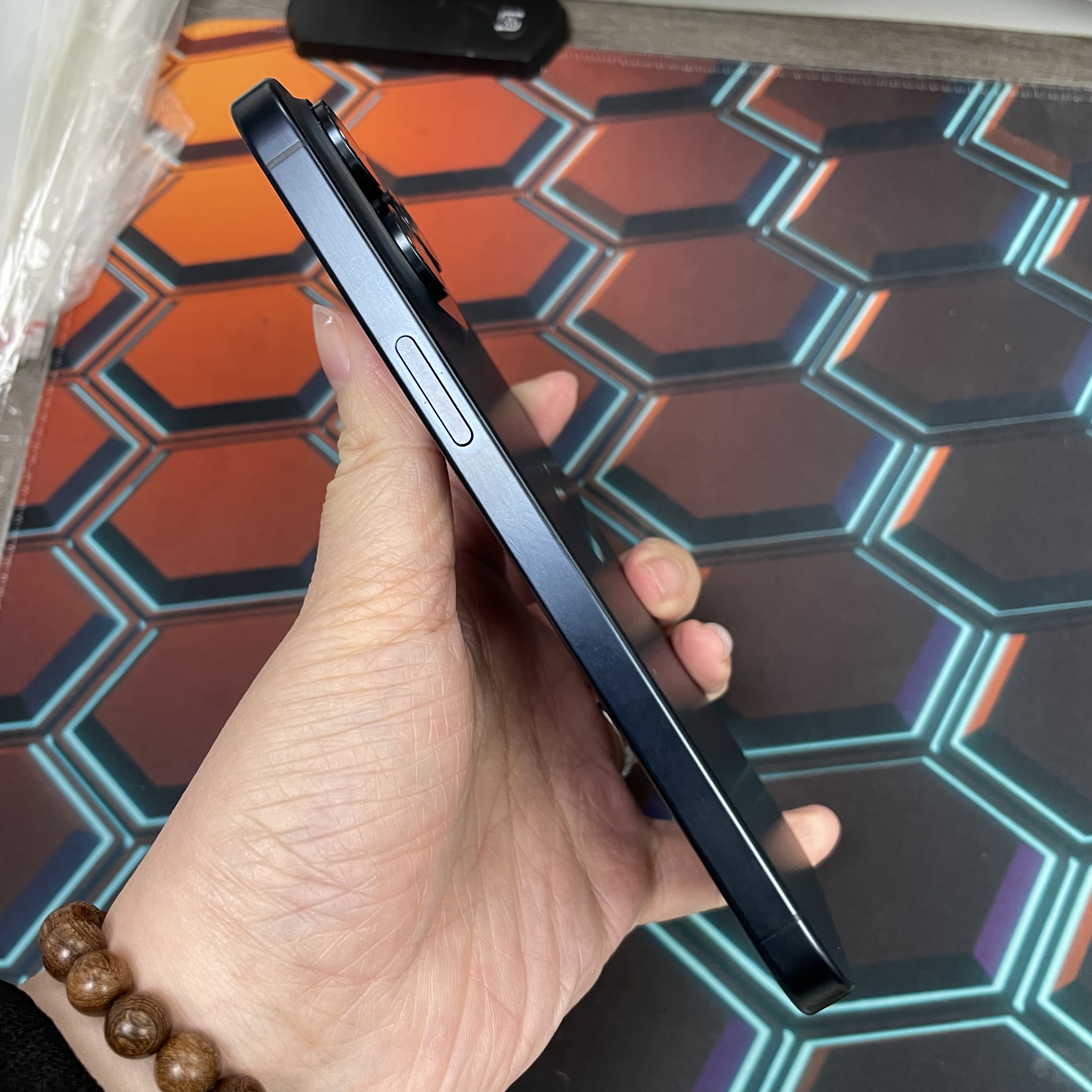*8028 15 Pro max 完美機 256GB 電89 藍色 blue