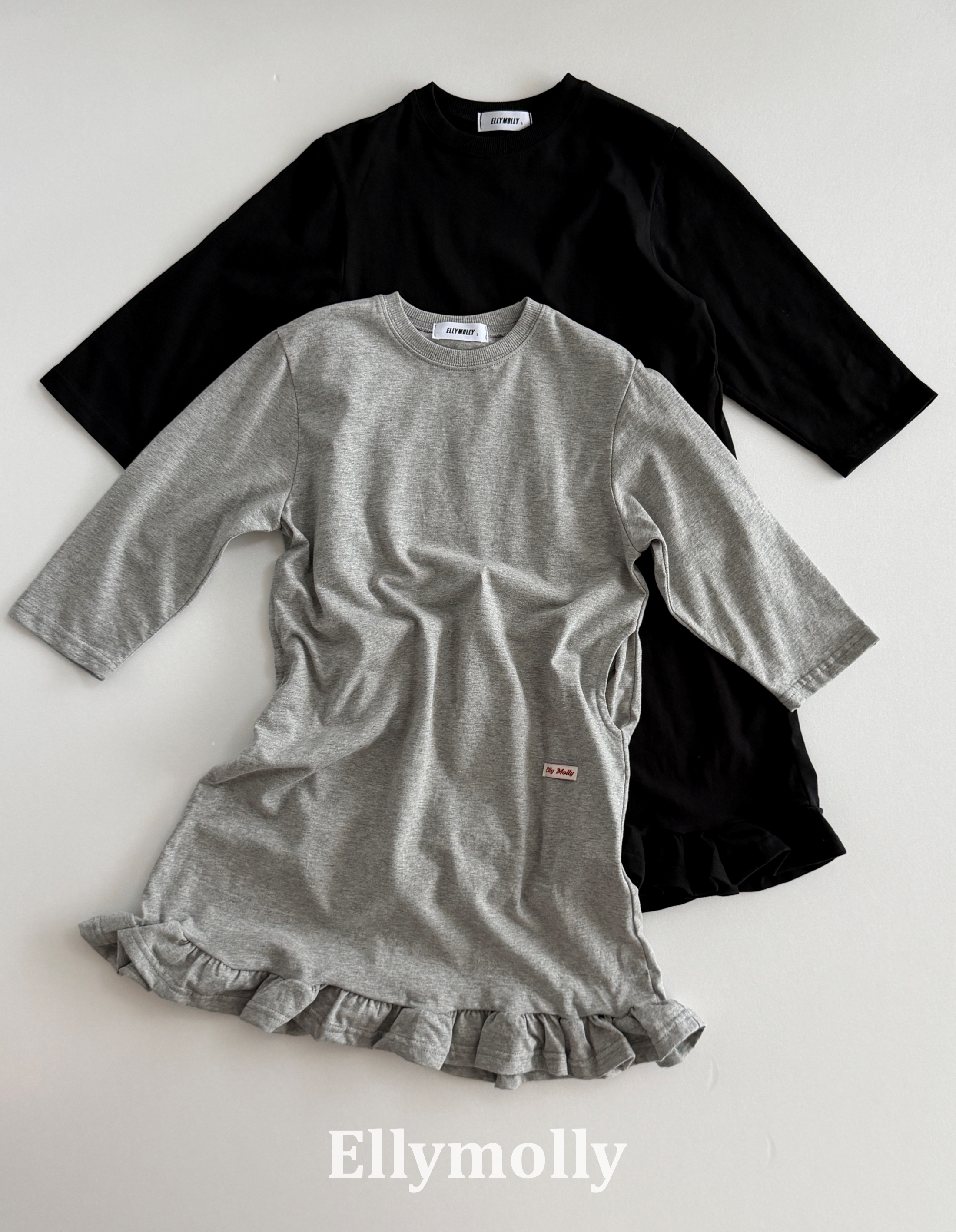 Ellymolly | Clover Long Frill Dress (With Mom)