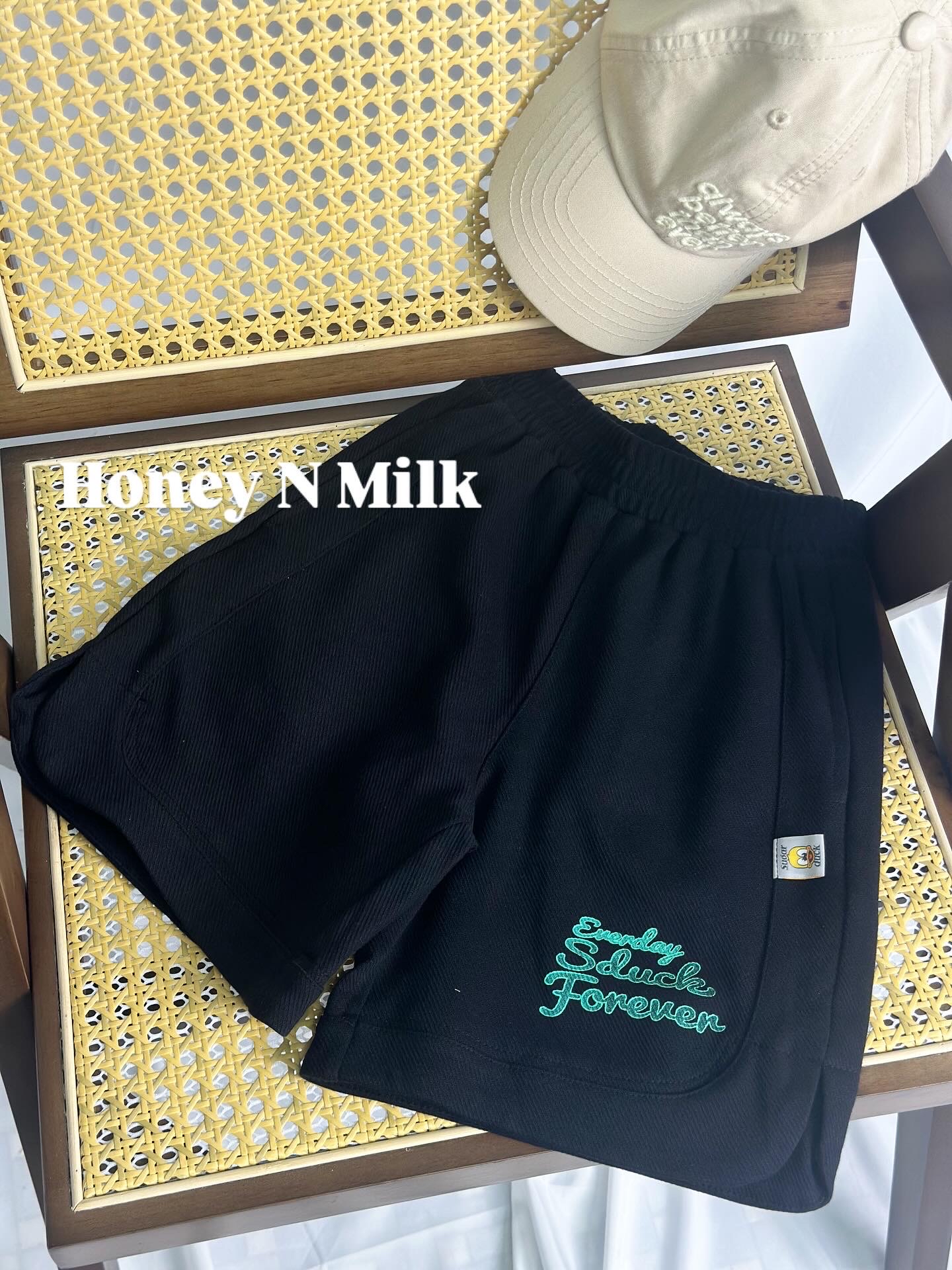 SGD Black Cotton “Everyday SDuck Forever”