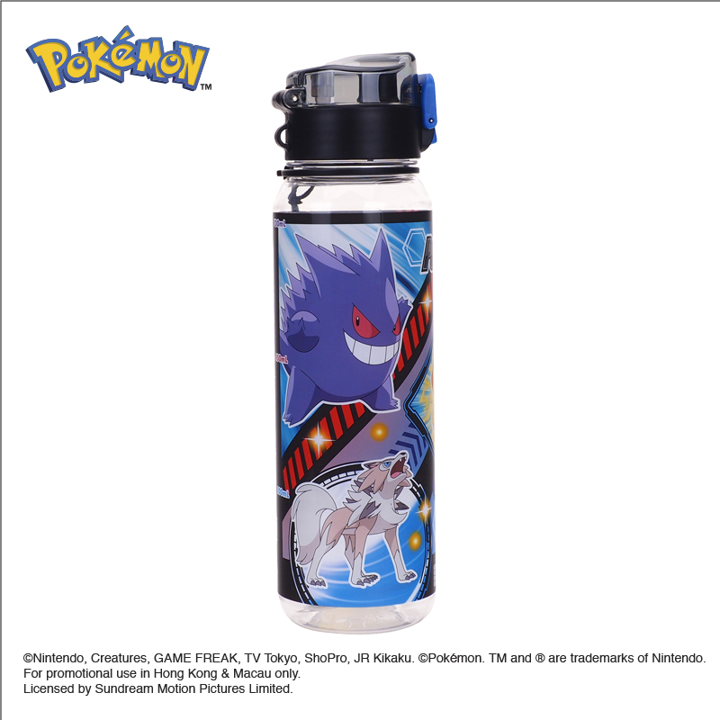 Pokémon 700ml BPA & BPS Free Water Bottle with Strap 膠水樽連手繩
