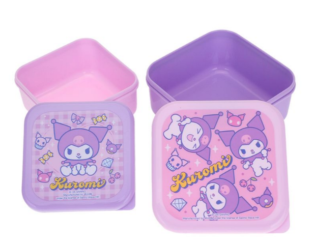KUROMI 多用途膠盒 (2個裝)