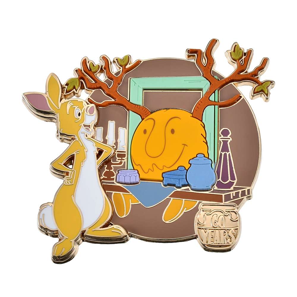 🎀【預訂】Winnie the Pooh 60th Anniversary Rabbit Pin 