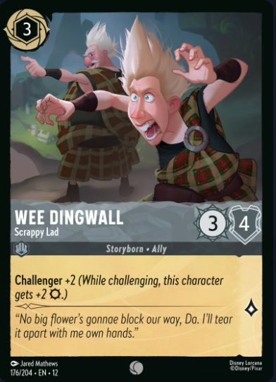 176/204 Wee Dingwall - Scrappy Lad C