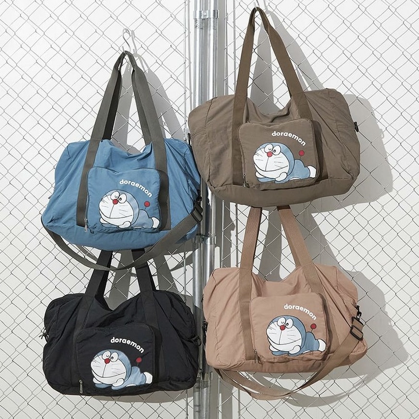 [訂購] 多啦A夢旅行袋 | 可收納 | 斜孭 | 手提 Doraemon