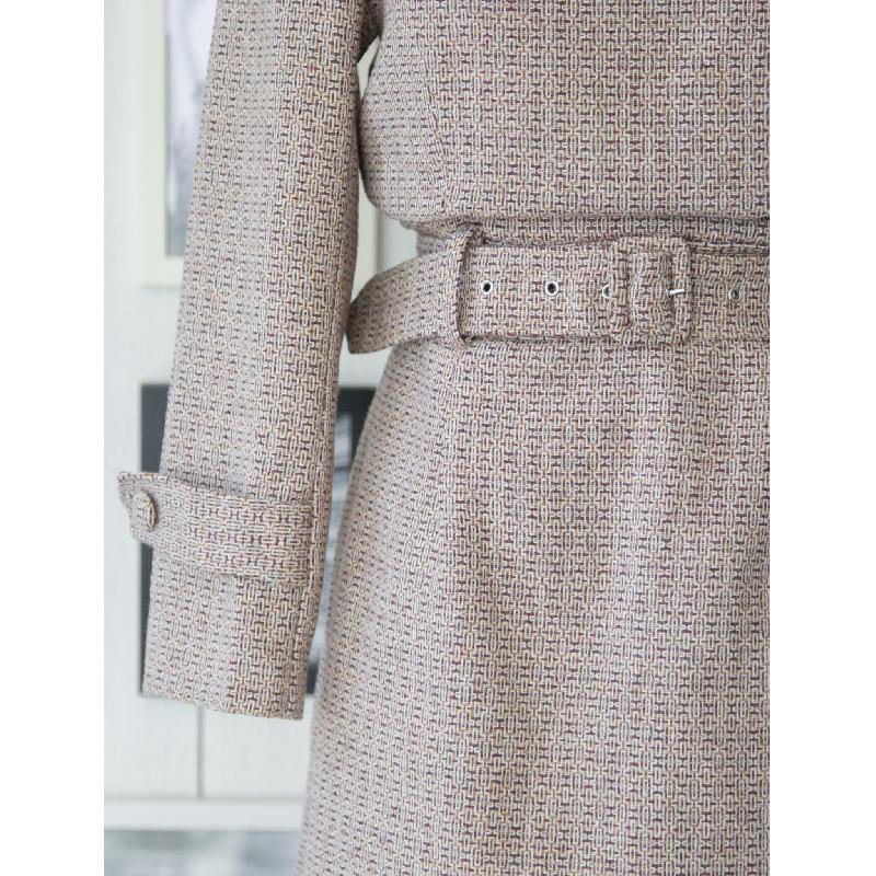 (SOLD OUT)1960s In-Vogue MOD Dress with Belt(FM073)