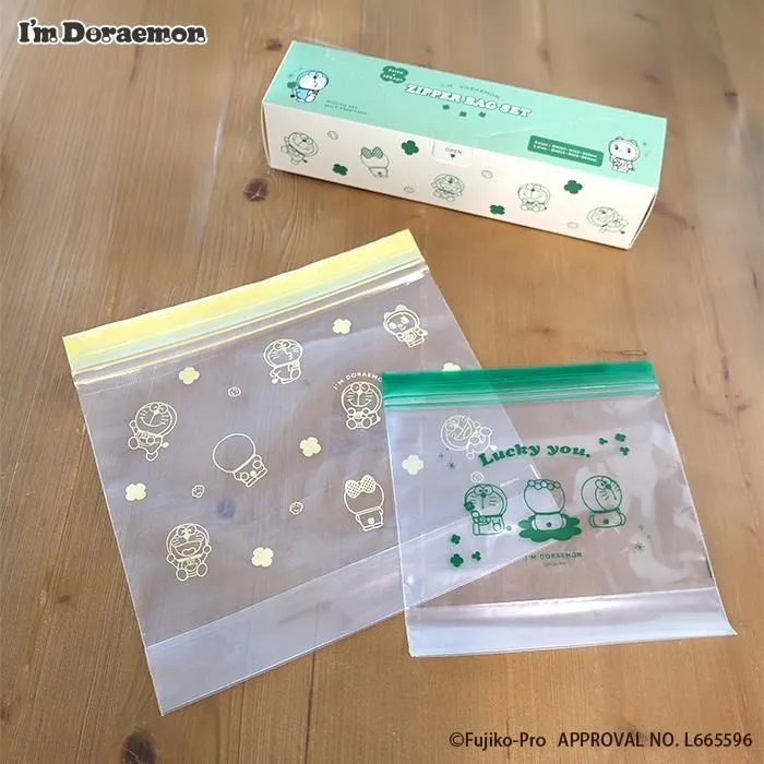 [訂購] 多啦A夢保鮮袋 密實袋 食物袋 Doraemon廚具 生活家品｜四葉草系列