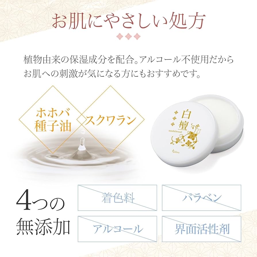 日本🇯🇵Buhna白檀香水膏(15g) 