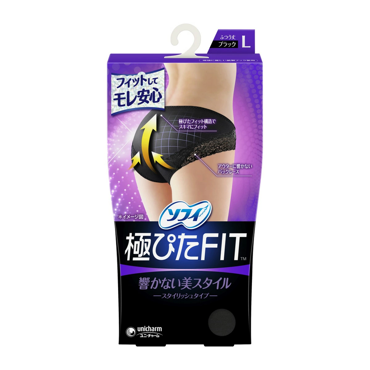 日本 unicharm Sofy 極FIT 生理褲 (M/L 碼)