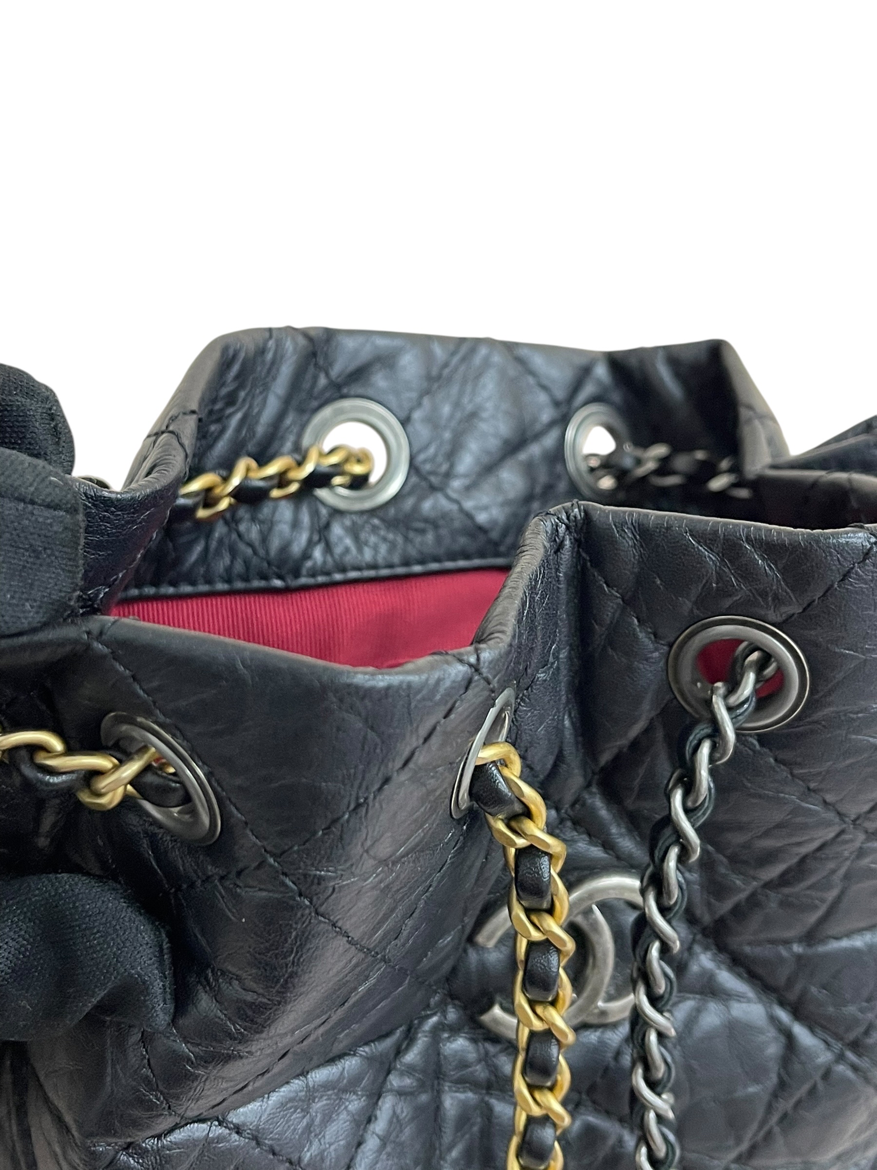 Pre-owned Chanel Hobo Backpack / Product Code: 063010