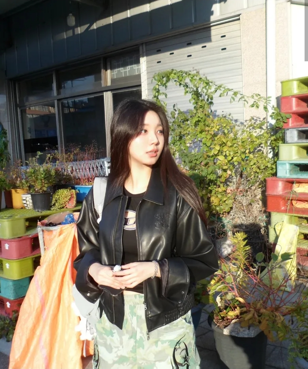 Euggen 2-Way PU 極簡氣質皮褸