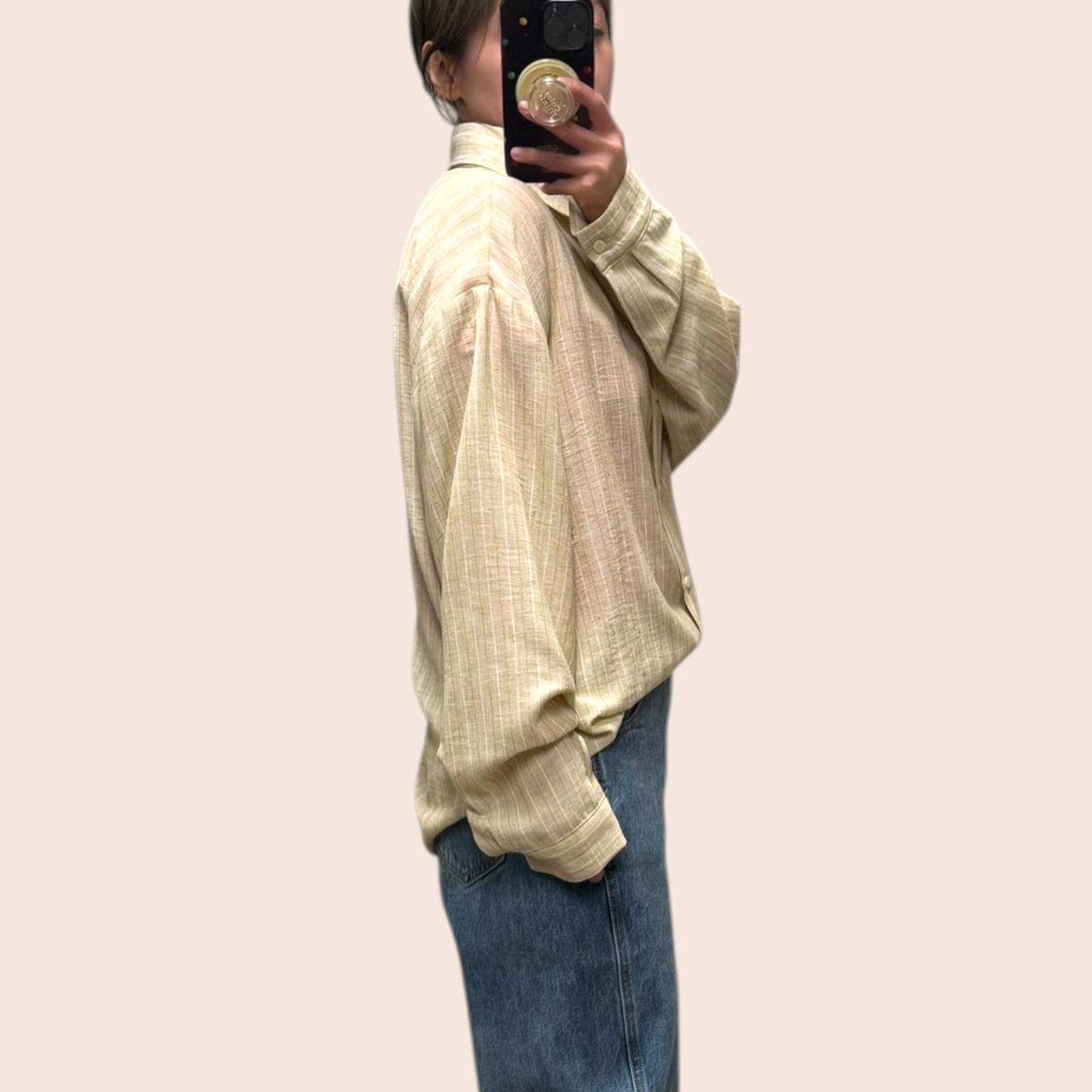 221040 幼間麻料恤