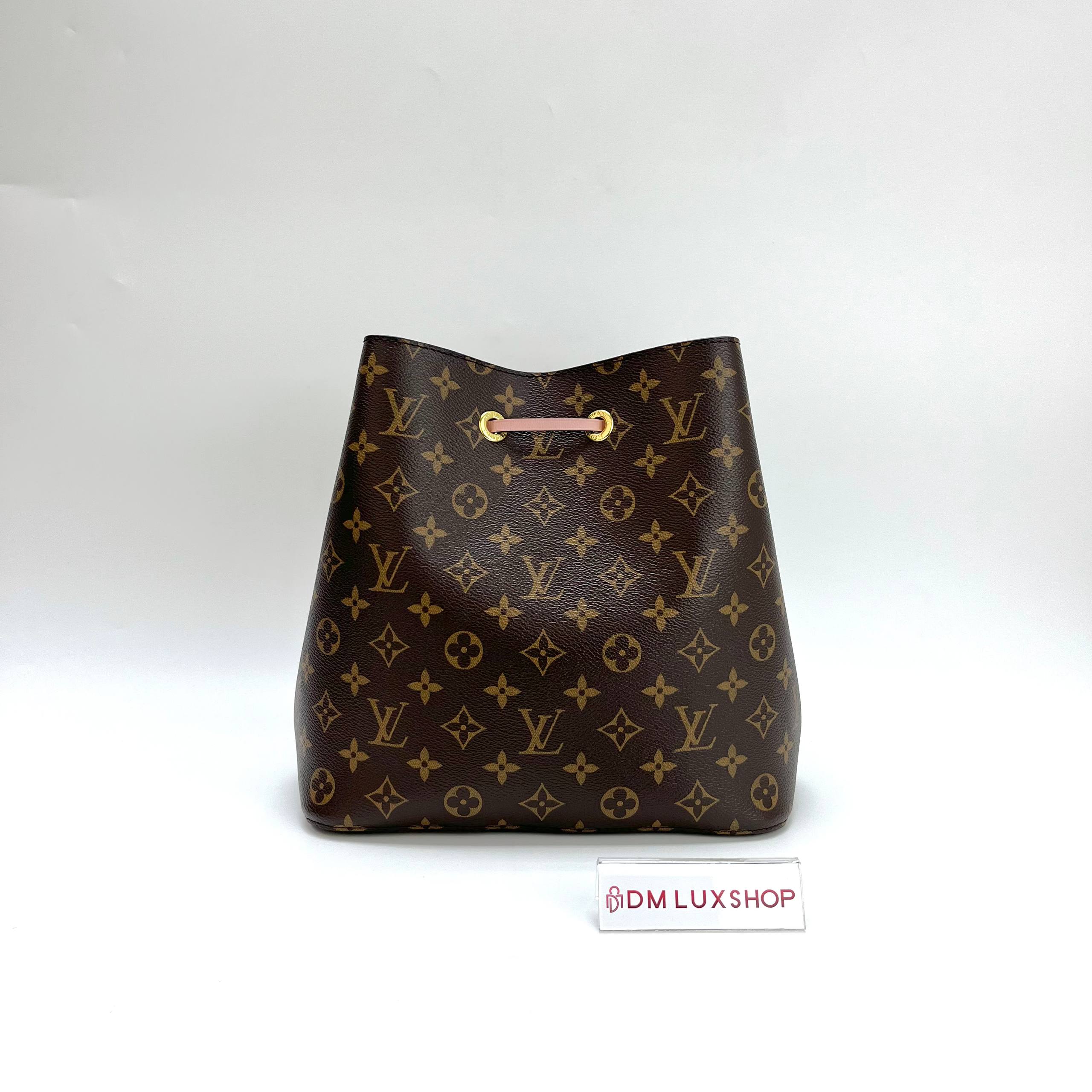 LV Monogram Pink NeoNoe MM GHW