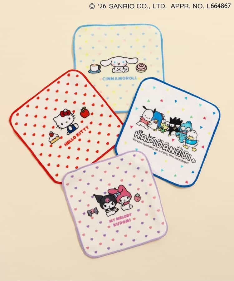 Sanrio 人物兒童手巾 4款可選