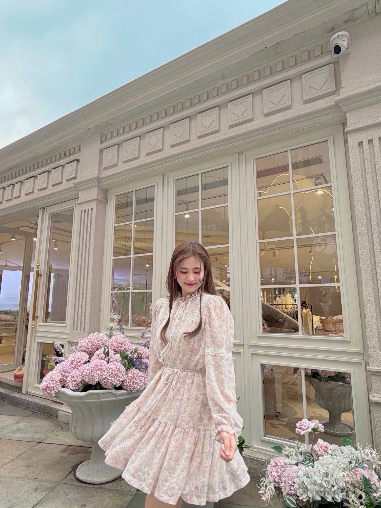 #HANNA-made# Garden Sonnet in Bloom Dress