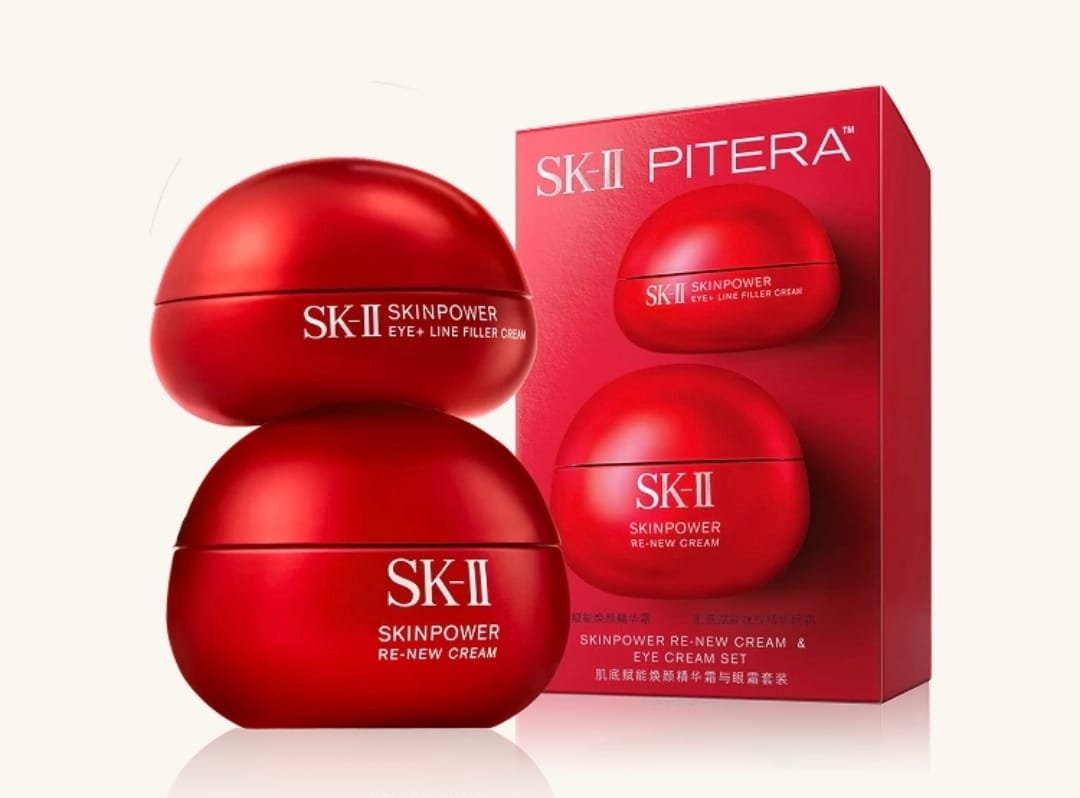 SK-II 大紅瓶眼霜面霜套盒 - 06230095