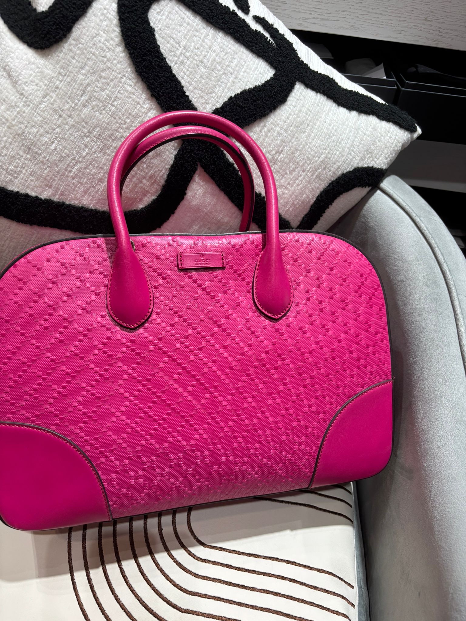 Gucci Boston Bag 100%Authentic, 80%New ✅Strap